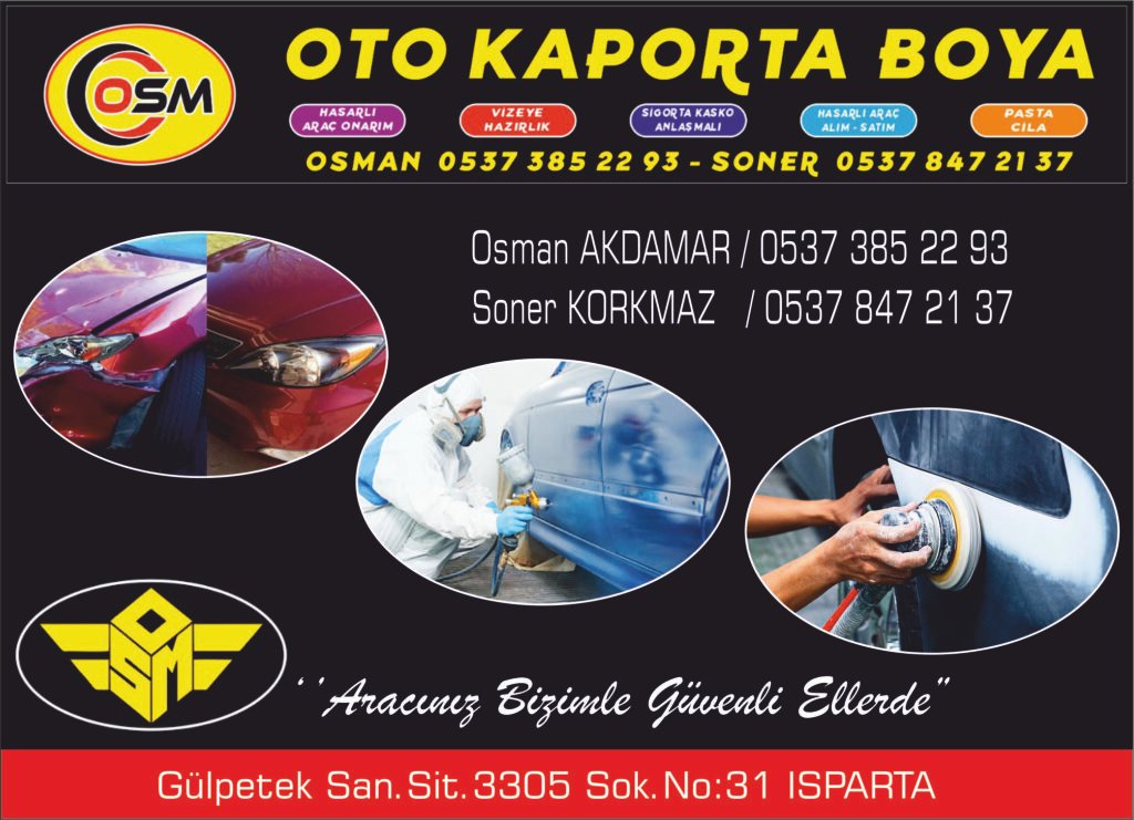 Osm Oto Kaporta - Isparta