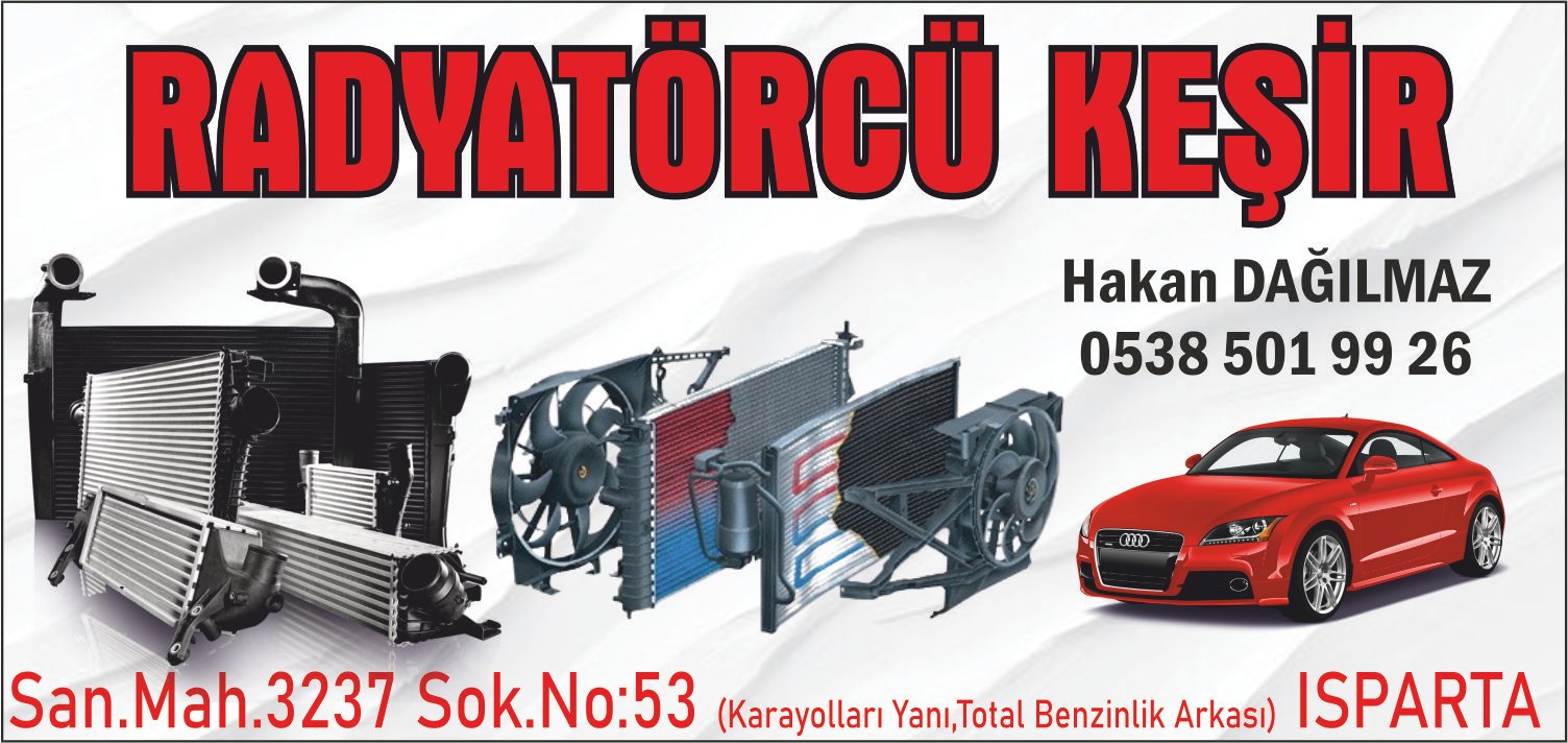 Radyatörcü Keşir - Isparta