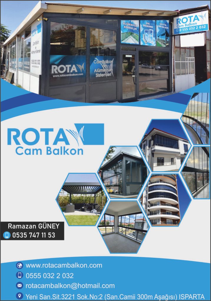 Rota Cam Balkon - Isparta