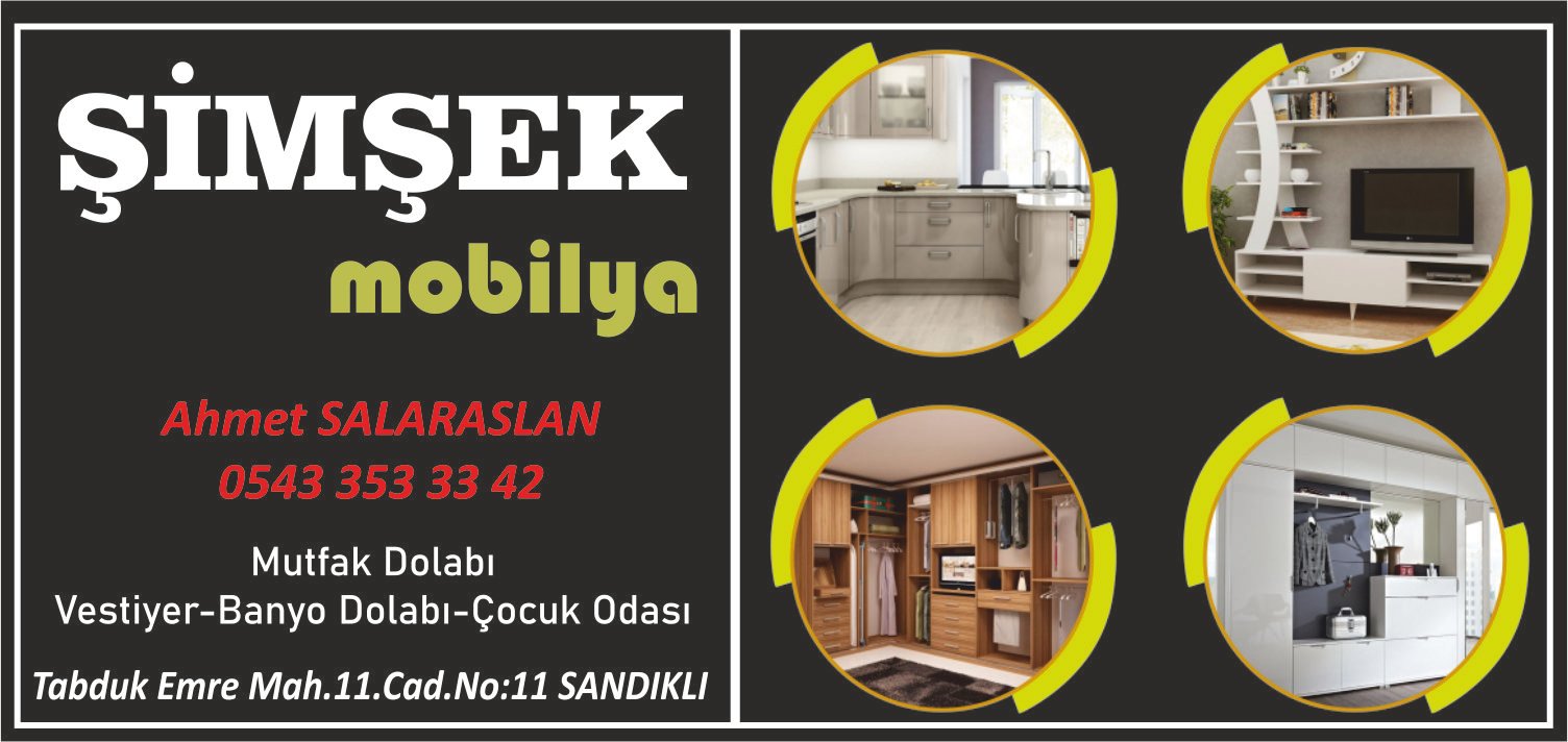 ŞİMŞEK MOBİLYA - SANDIKLI - AFYONKARAHİSAR