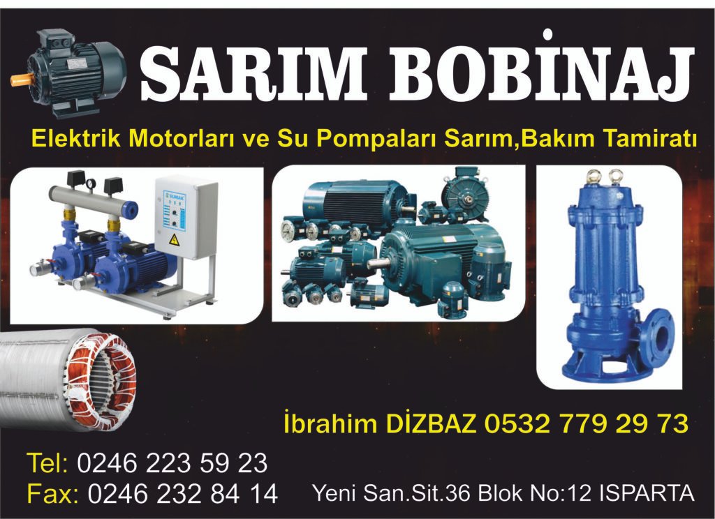 Sarım Bobinaj - Isparta