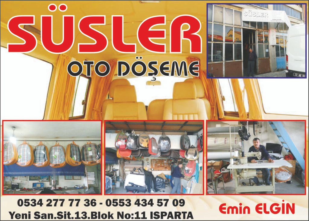 Süsler Oto Döşeme - Isparta