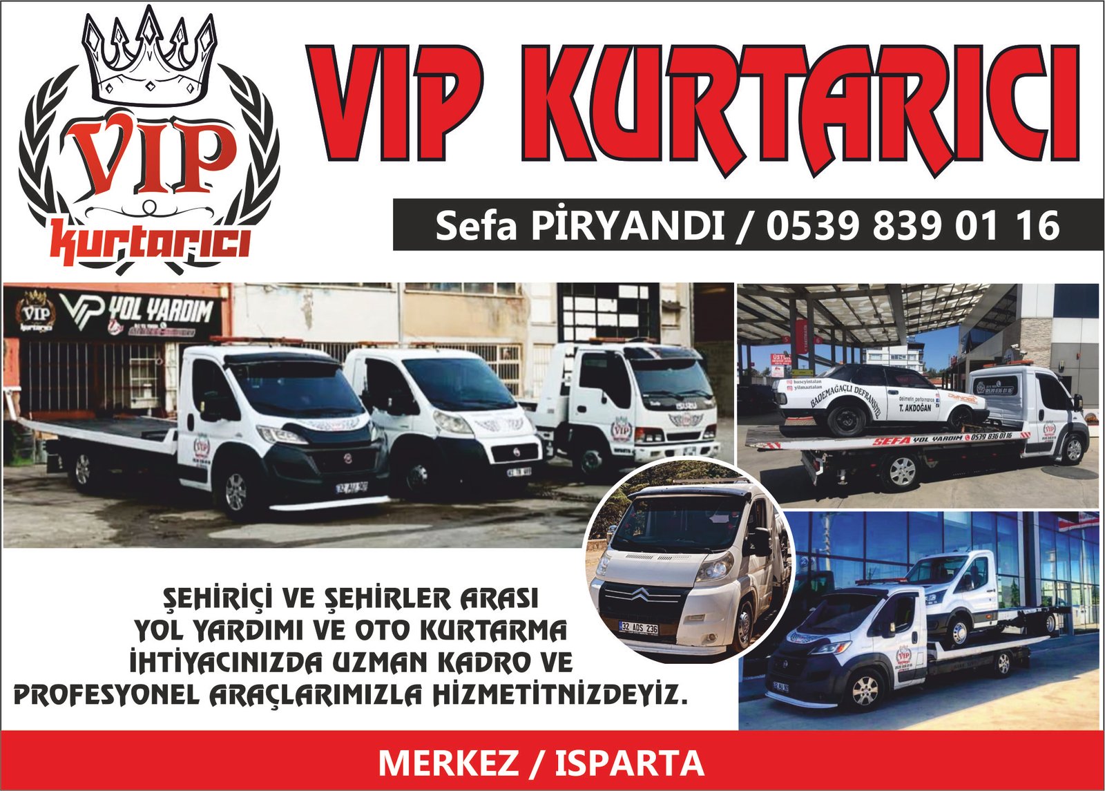 Vip Oto Kurtarma - Isparta