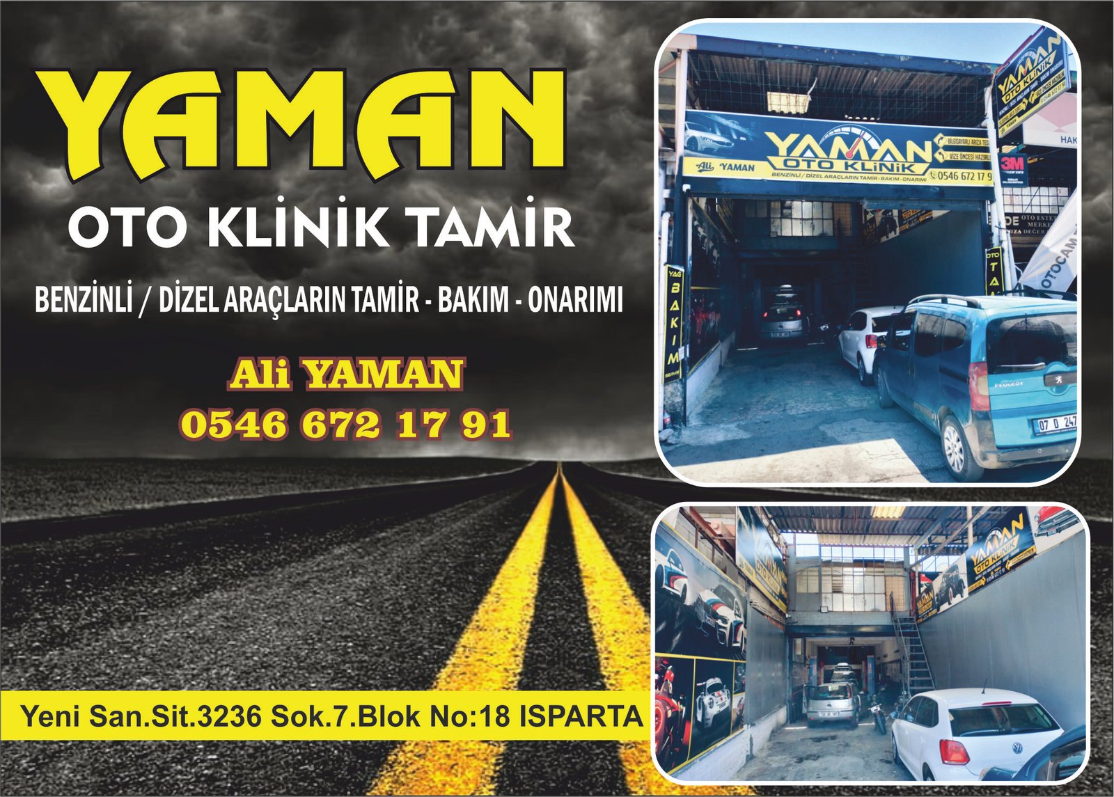 Yaman Oto Klinik - Isparta