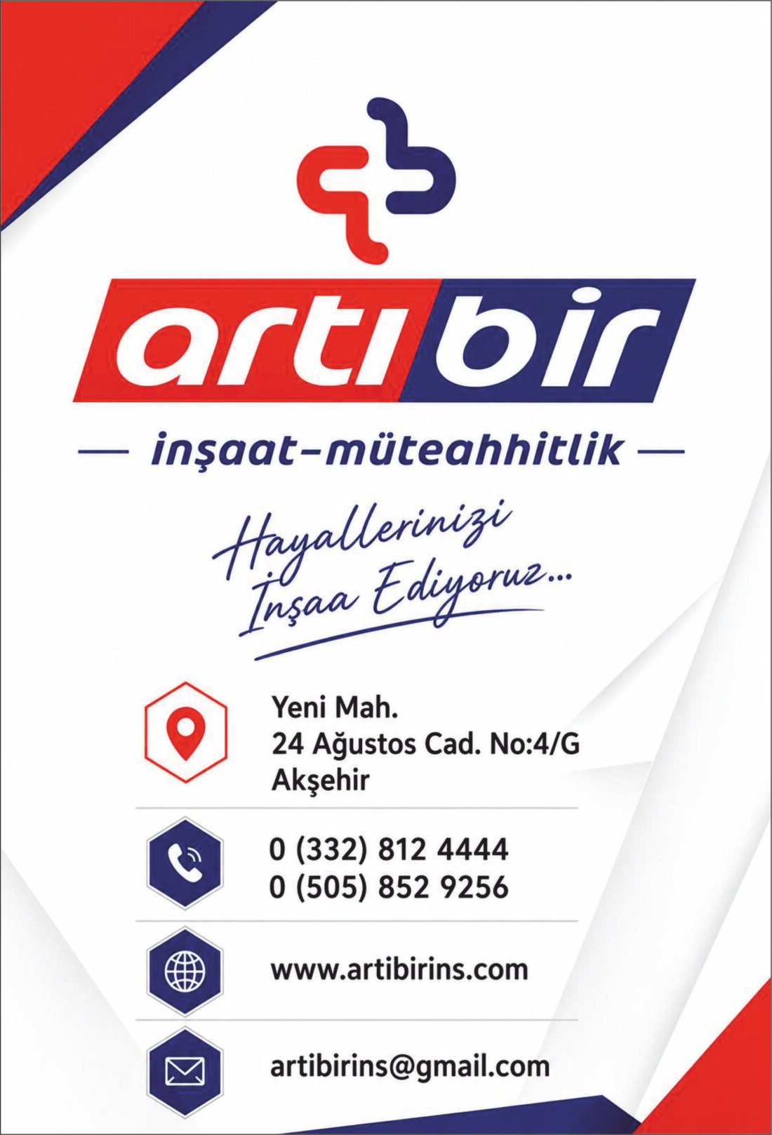 Artı Bir İnşaat – AKŞEHİR