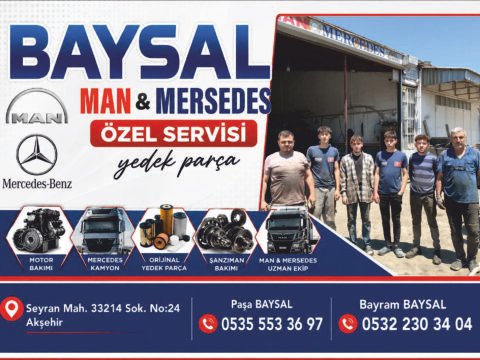 Baysal Man Mercedes Özel Servisi - AKŞEHİR