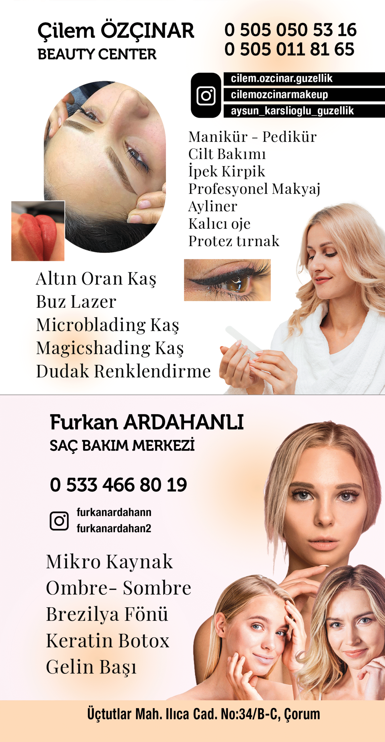Çilem Özçınar Beauty Center – Çorum