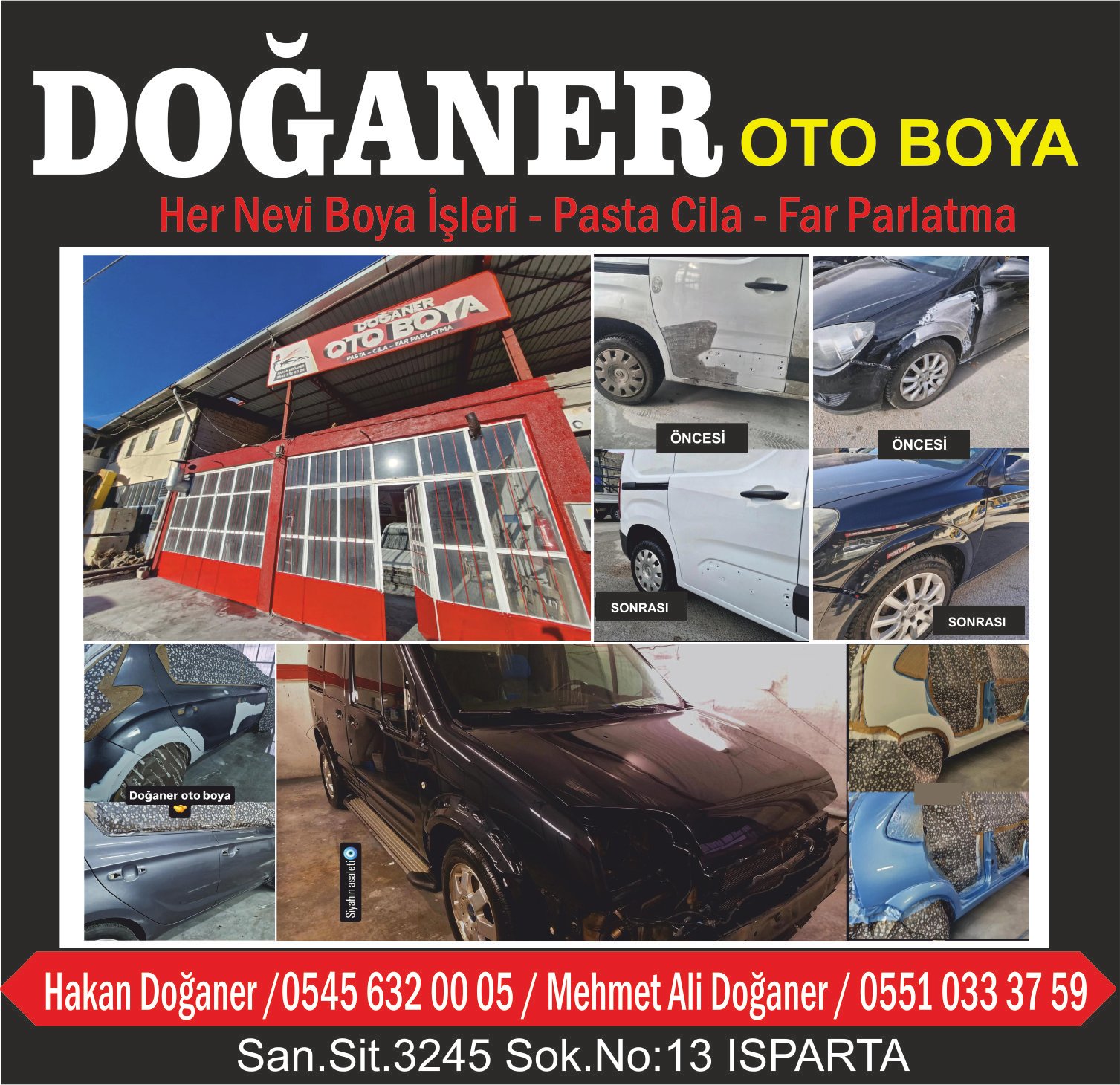 Doğaner Kaporta – Isparta
