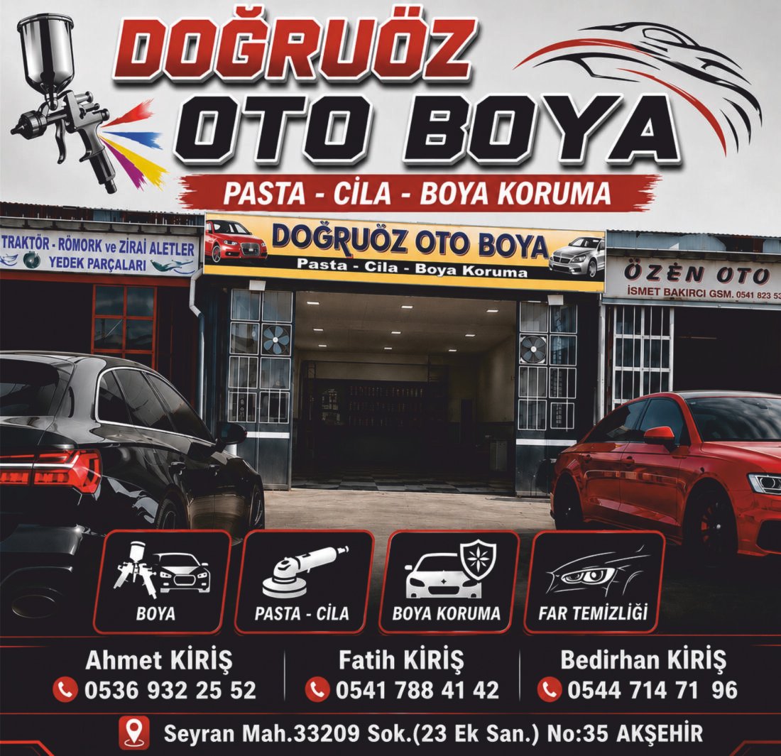 Doğruöz Oto Boya – AKŞEHİR
