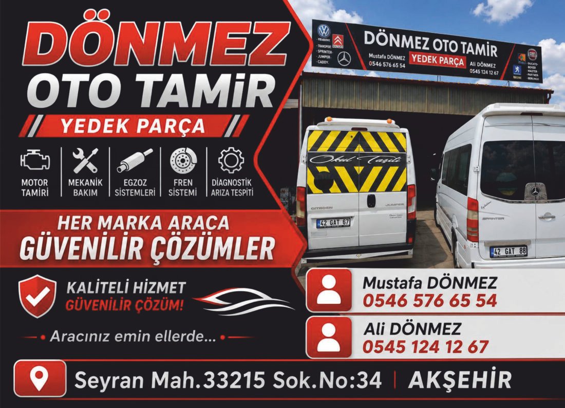 Dönmez Oto Tamir – AKŞEHİR