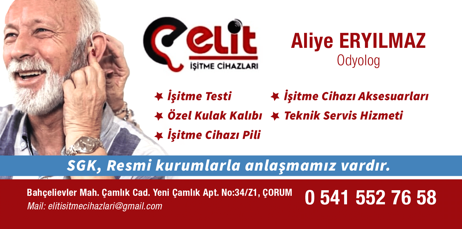 Elit İşitme Cihazları - Çorum