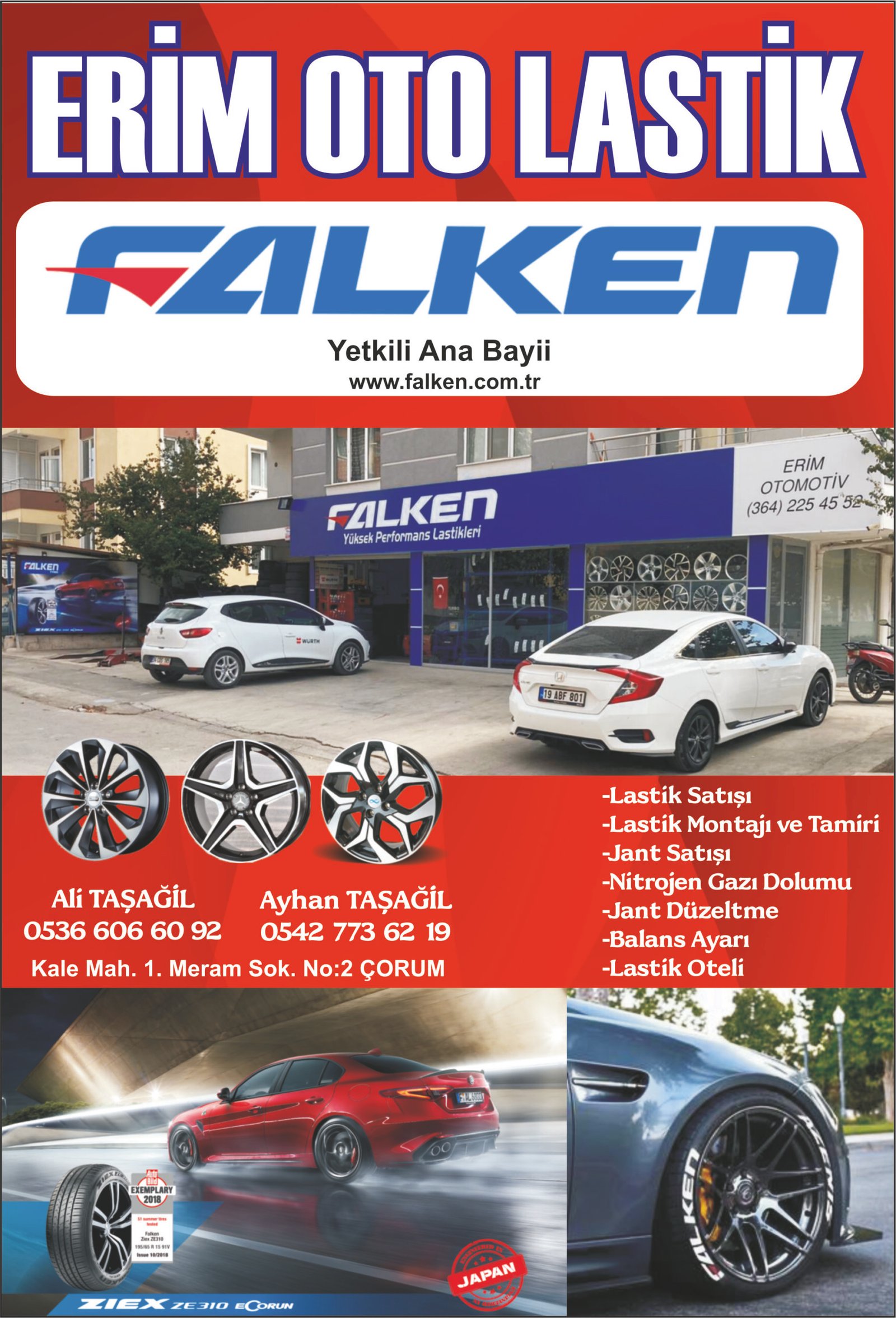 ERİM OTO LASTİK – ÇORUM
