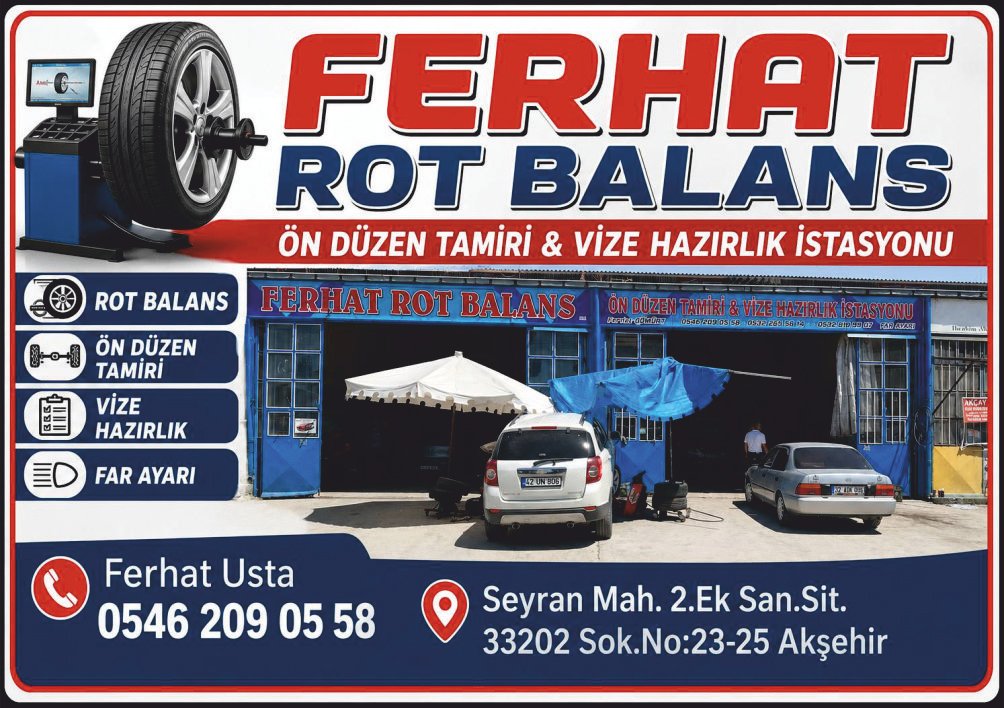 Ferhat Rot Balans – AKŞEHİR