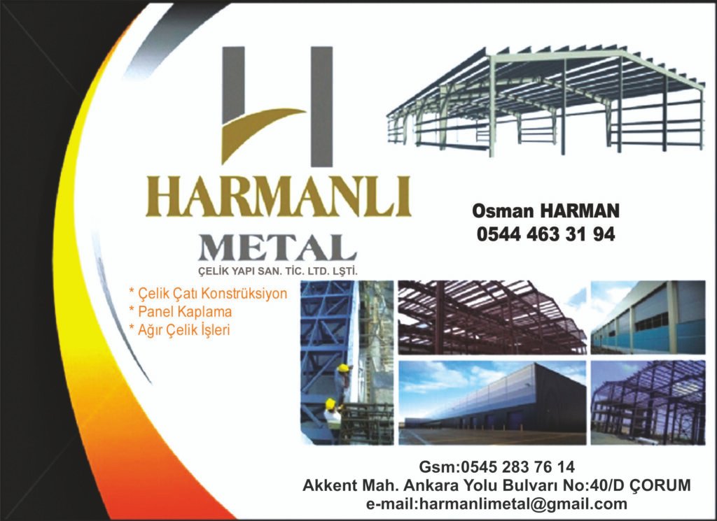HARMANLI METAL - ÇORUM