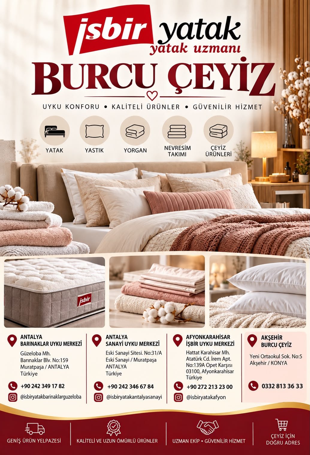 Akşehir İşbir Yatak – Burcu Çeyiz