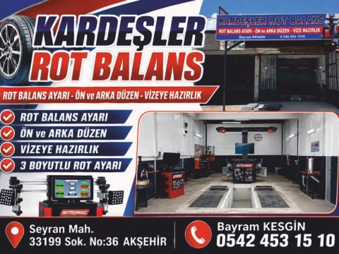 Kardeşler Rot Balans - AKŞEHİR