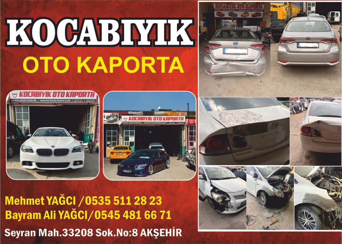 Kocabıyık Oto Kaporta – AKŞEHİR