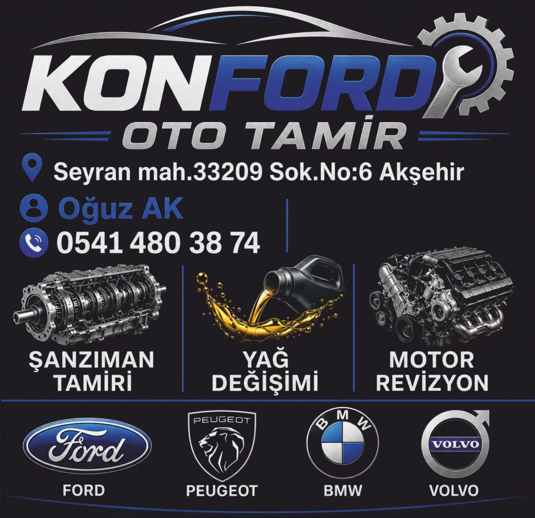 Konford Oto Tamir – AKŞEHİR