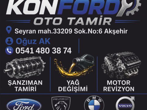 Konford Oto Tamir - AKŞEHİR