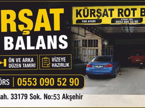 Kürşat Rot Balans - AKŞEHİR