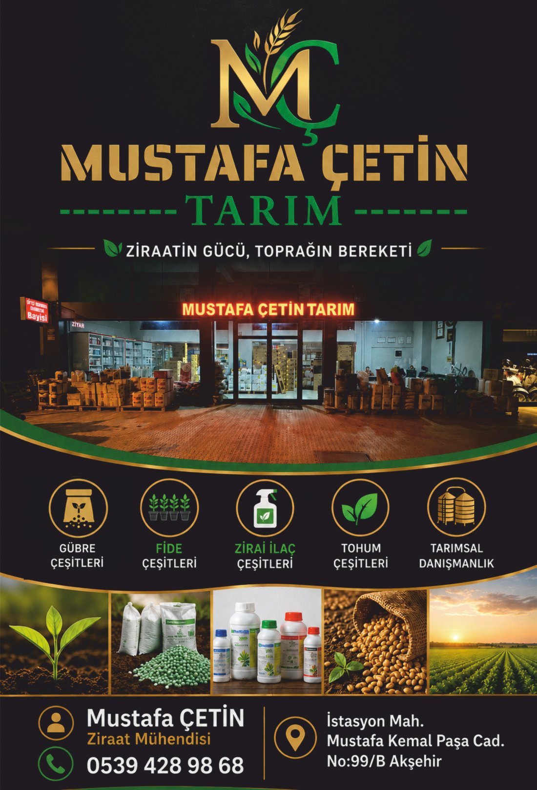 Mustafa Çetin Tarım – AKŞEHİR