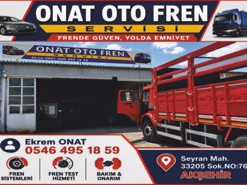 Onat Oto Fren - AKŞEHİR