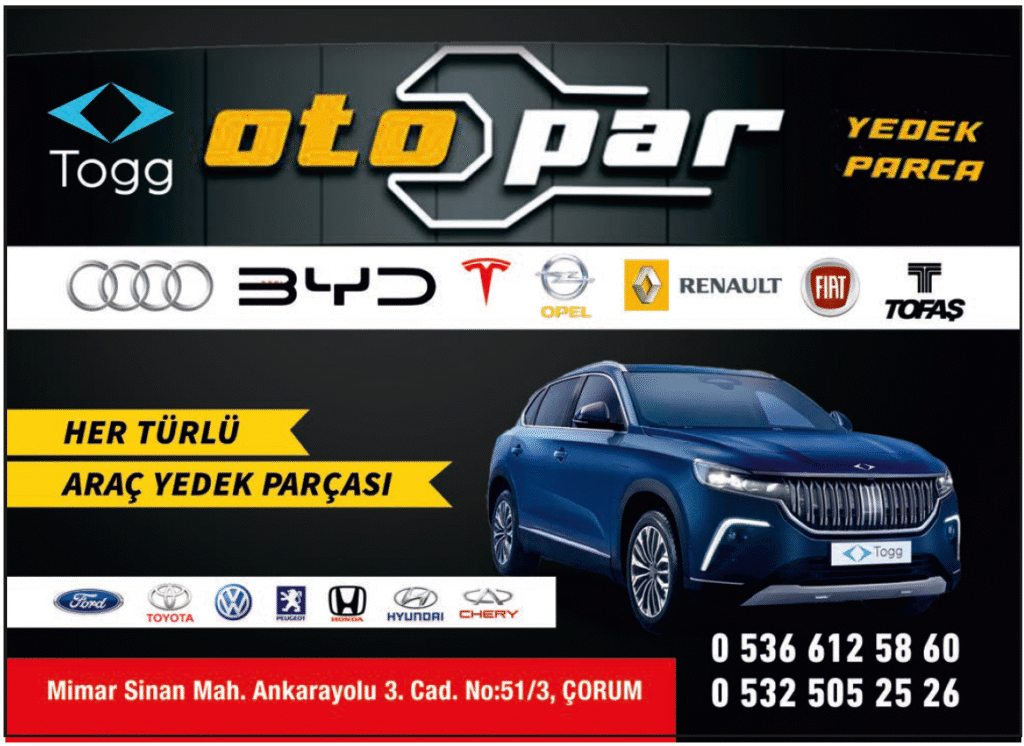 Oto Par Yedek Parça Çorum