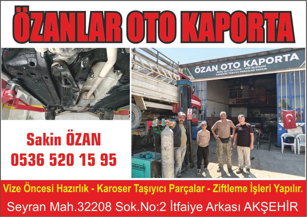 Özanlar Oto Kaporta – AKŞEHİR