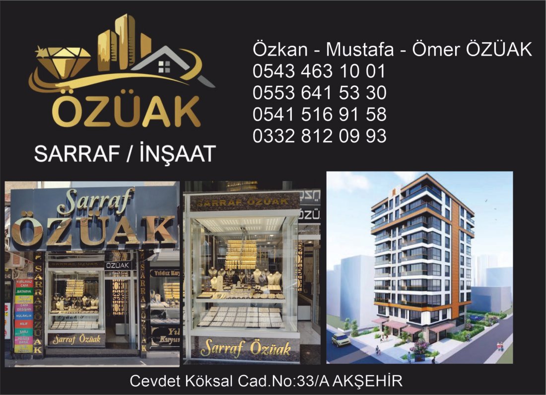 Özüak Kuyumculuk – AKŞEHİR