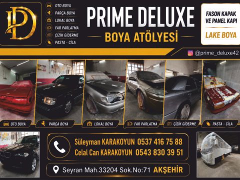 Prime Deluxe Boya Atölyesik7 - AKŞEHİR