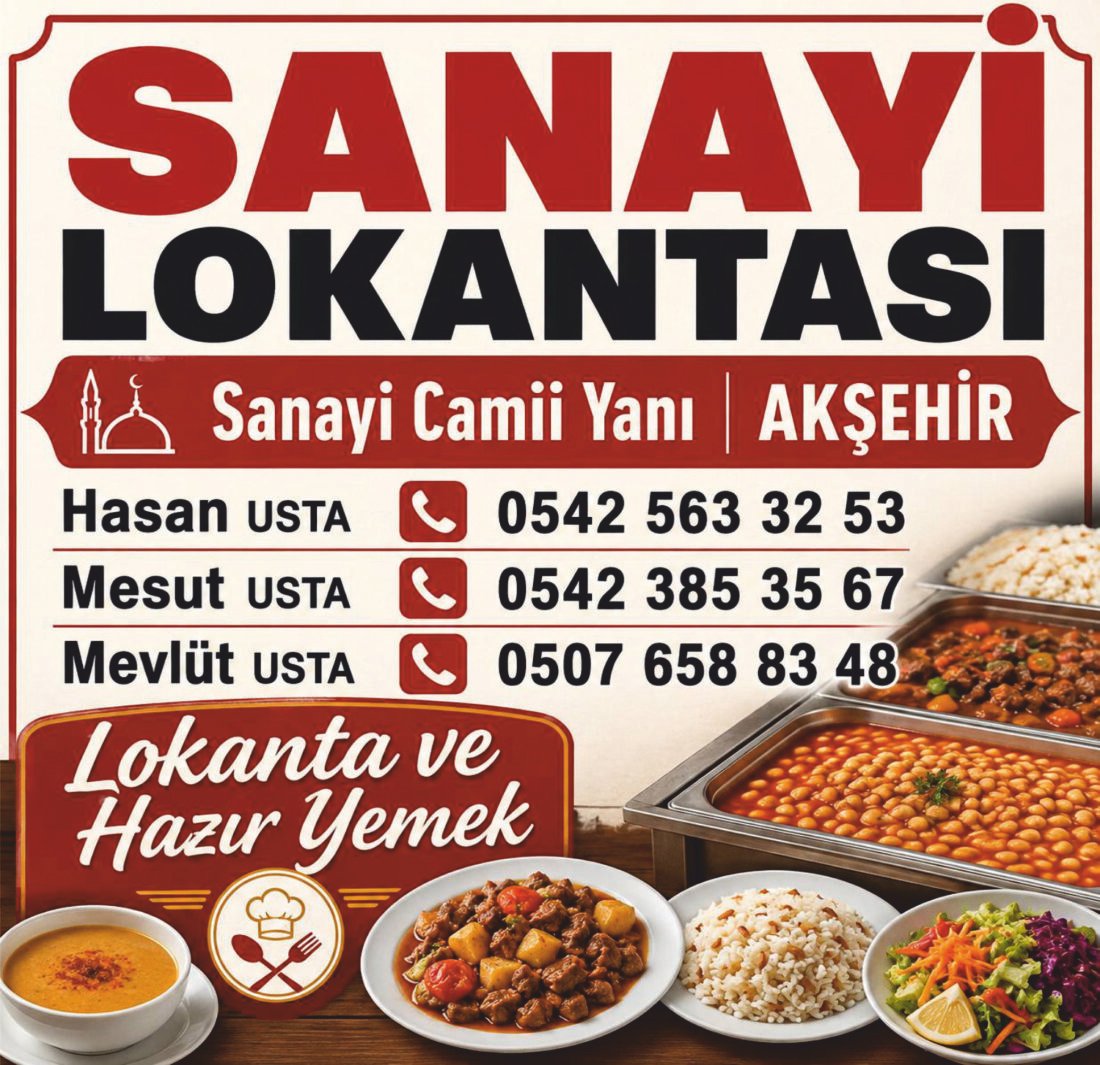 Sanayi Lokantası – AKŞEHİR