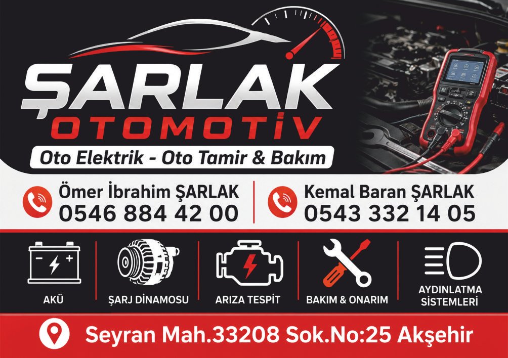 Şarlak Oto Tamir Elektrik – AKŞEHİR