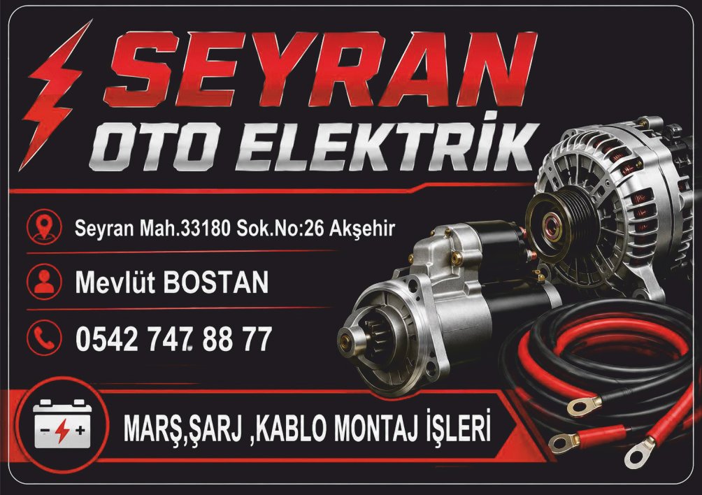 Seyran Oto Elektrik – AKŞEHİR