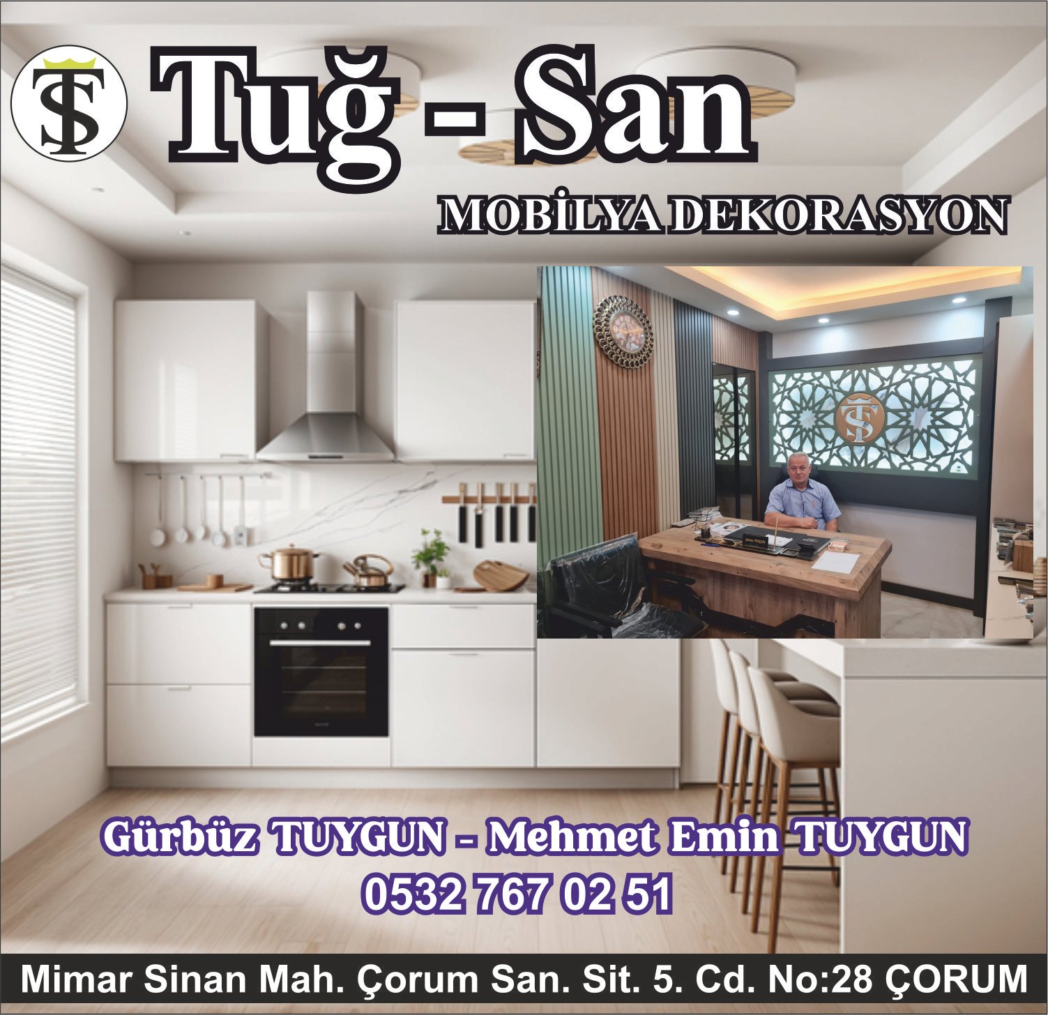 TUĞ-SAN MOBİLYA DEKORASYON - ÇORUM