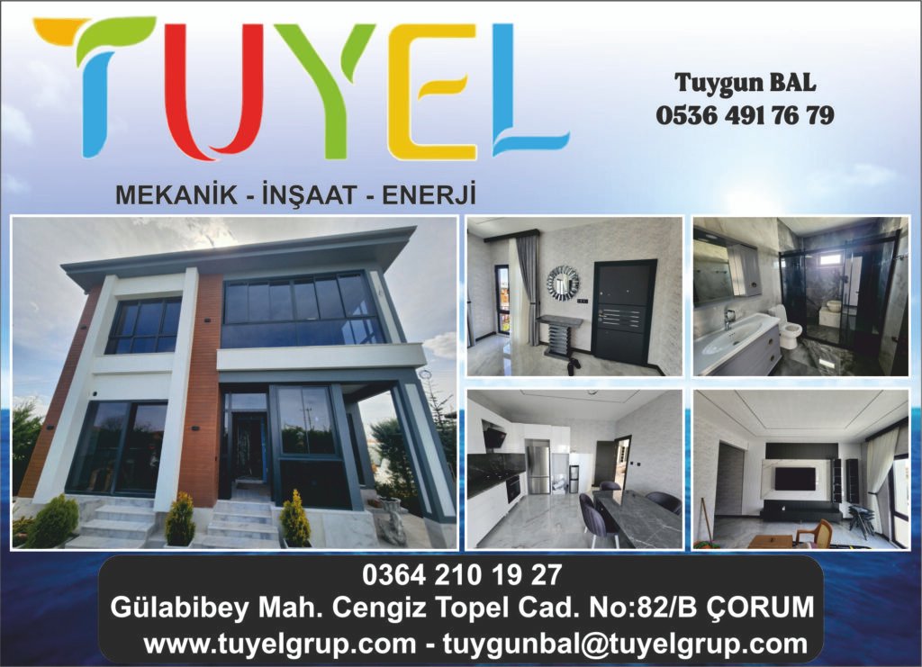 TUYEL MEKANİK İNŞAAT ENERJİ - ÇORUM