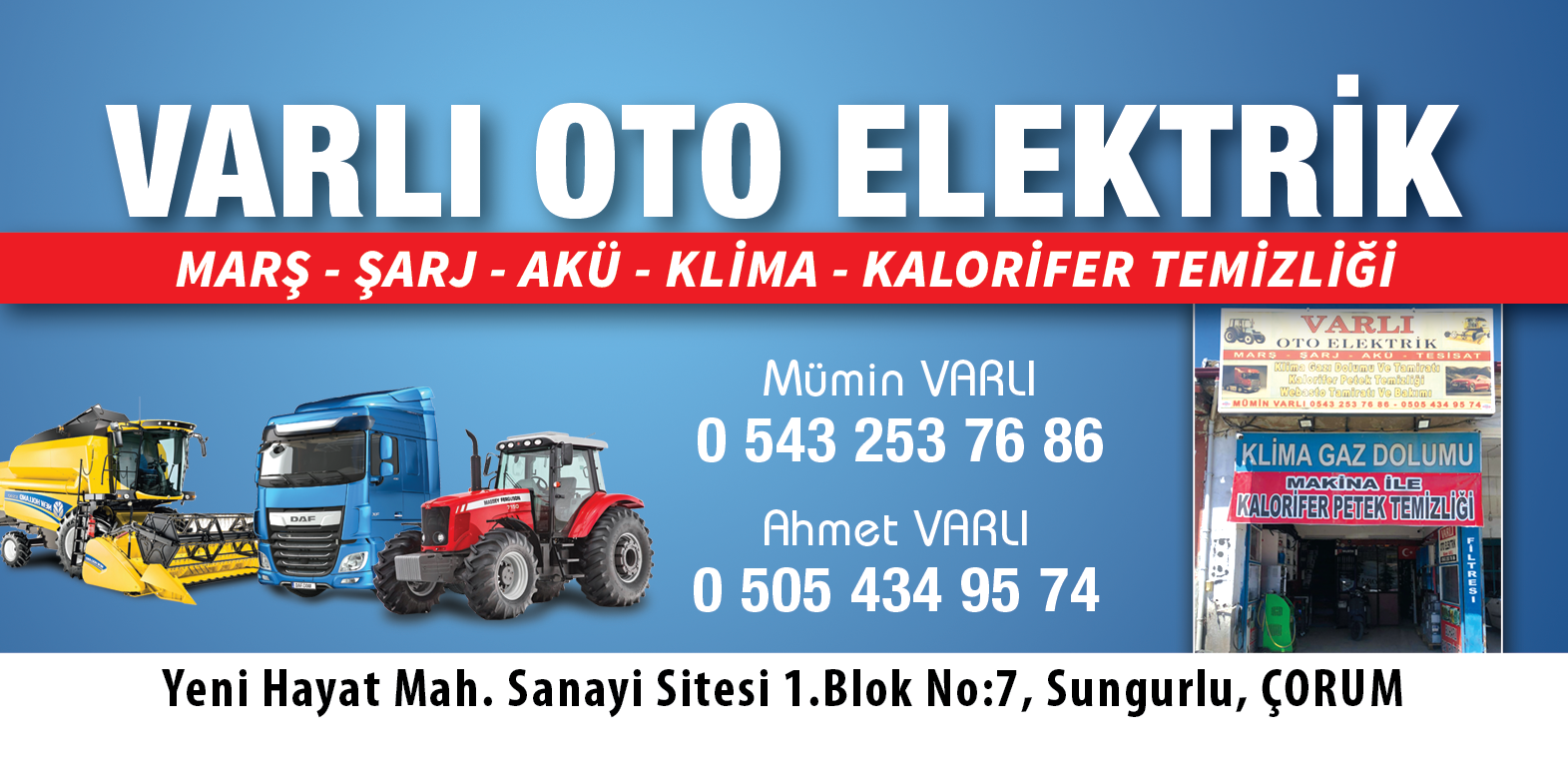 Varlı Oto Elektrik – Çorum