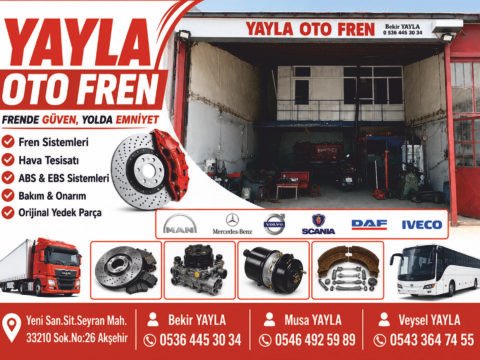 Yayla Oto Fren - AKŞEHİR