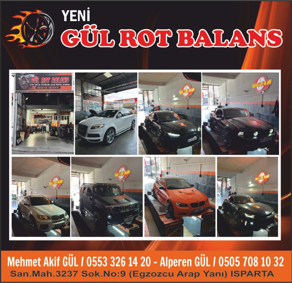 Yeni Gül Rot Balans - ISPARTA