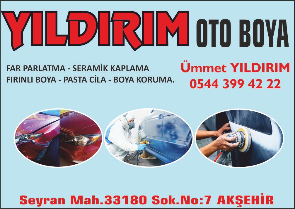 Yıldırım Oto Kaporta – AKŞEHİR